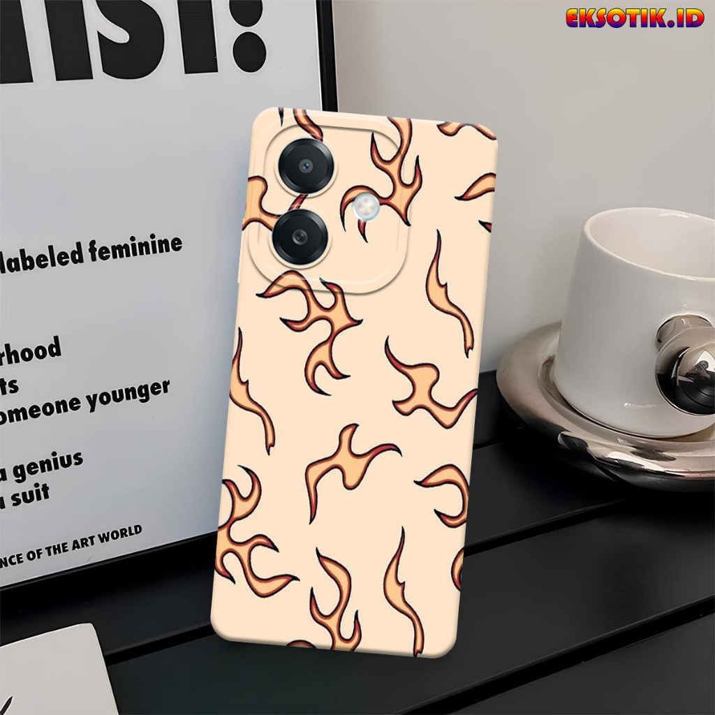 เคส Oppo A3x - เคส Oppo A3x - เคสแฟชั่น - Oppo A3x Silicone - Cool and Cute Motif - เคส Oppo A3x - ว