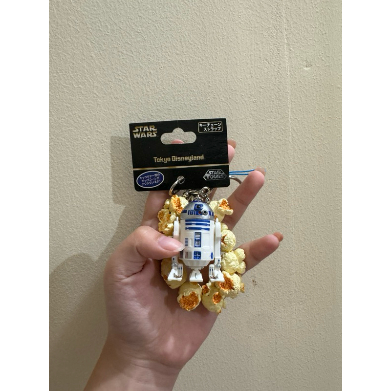 GANTUNGAN STAR WARS R2 D2 R2D2 TOKYO DISNEYLAND KEYCHAIN ORIGINAL JAPAN ANIME MANGA ACTION FIGURE