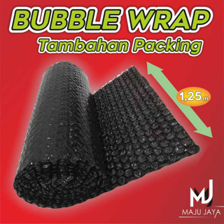 BUBBLE WRAP METER 1.25 เมตร 125 CM BLACK WHITE BUBBLE WRAP L…