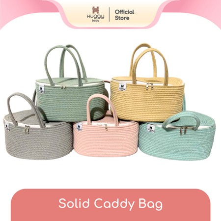 Huggy Baby BAG01S SOLID Caddy Bag | กระเป๋าใส่ผ้าอ้อมเด็ก ออแกไนเซอร์