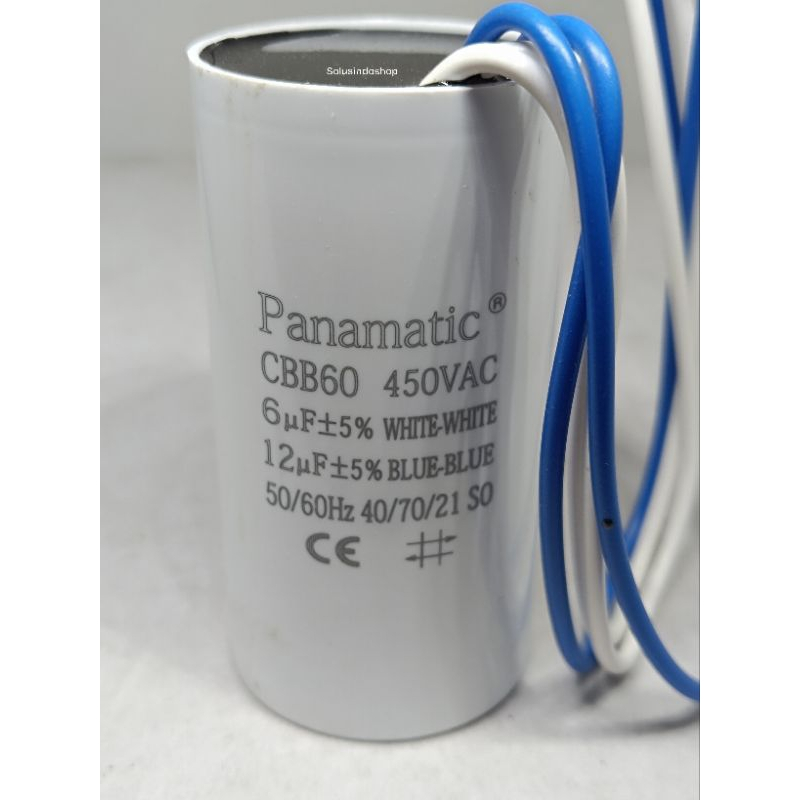 MESIN ตัวเก็บประจุเครื่องซักผ้า 4 สาย CBB60 4uf+10uf 4uf+12uf 5uf+ 12uf 6uf+12uf +5% 50/60hz 450VAC