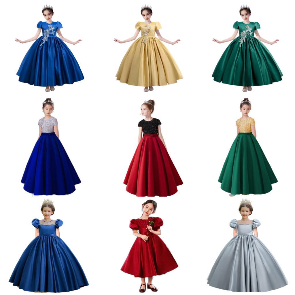 แฟรี่แลนด์ | V581 VA584 Y010 V589 Y005 ชุดเดรสปาร์ตี้นําเข้าระดับพรีเมียมชุดคริสต์มาสสําหรับเด็กผู้ห