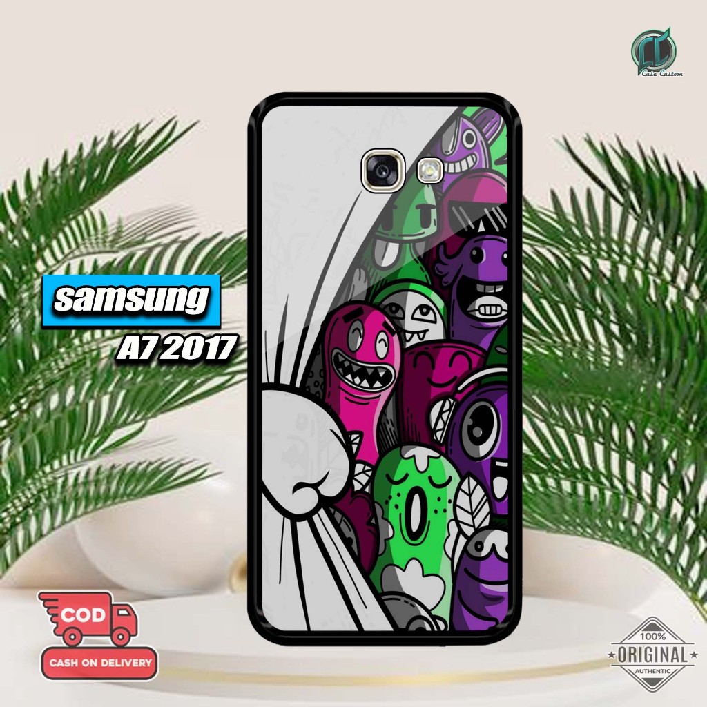 เคส Samsung A72017 ใหม่ล่าสุด 2D Glossy Hardcase [Cartunetic Motif] Samsung A72017 Hardcase Softcase