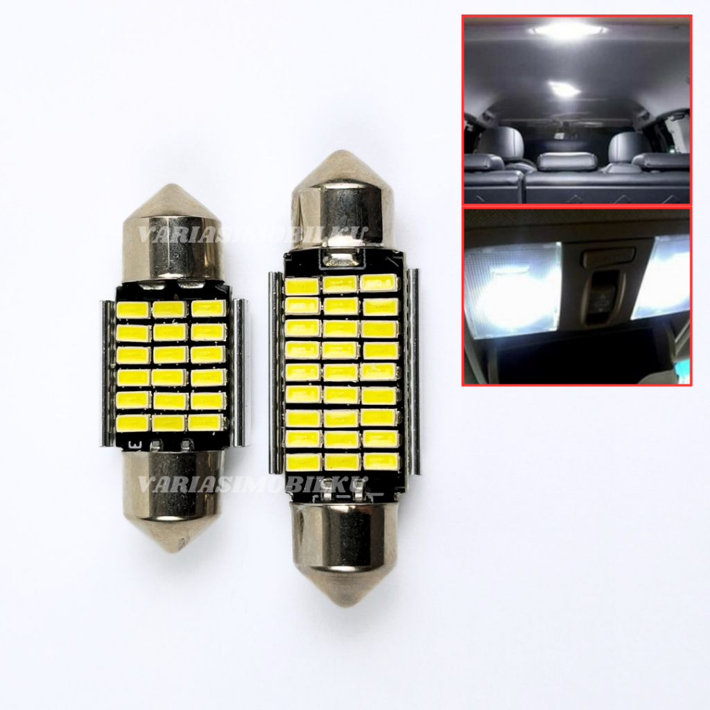 [VRM] LED CEILING CANBUS LED FESTOON ULTRA BRIGHT PRO 31MM 18 LED 36MM 27LED คุณภาพสูง