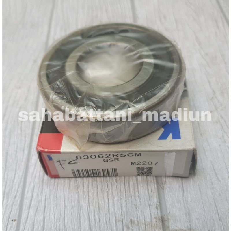 [ผลิตภัณฑ์ต้นฉบับ] Koyo Bearing 6306 2RS CM Japan Rubber Cap Laher 30x72x17 mm