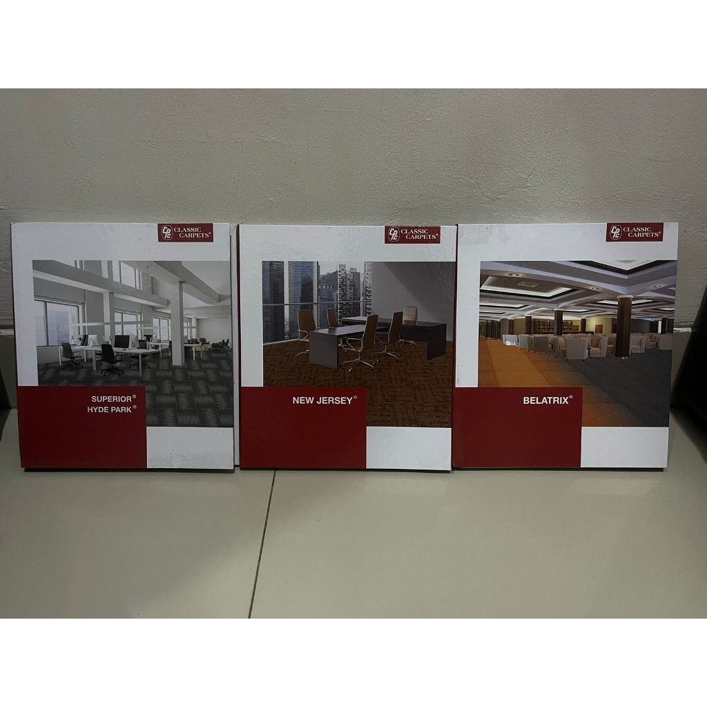 CLASSIC CARPET CATALOG สําหรับ OFFICE และ PUBLIC SPACE - CARPET SAMPLE สําหรับพื้น