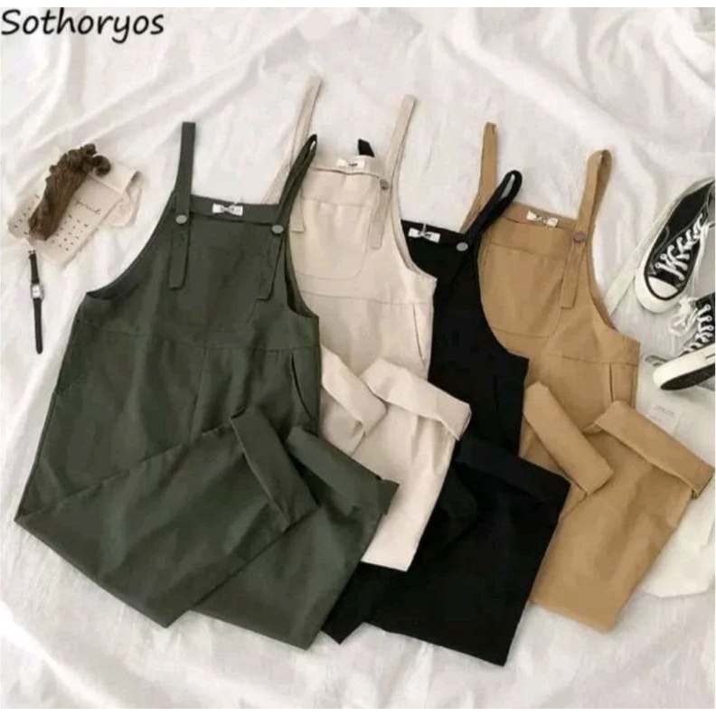 CODE O42I ชุดเอี๊ยมไหลสําหรับผู้หญิง เด็ก และวัยรุ่น