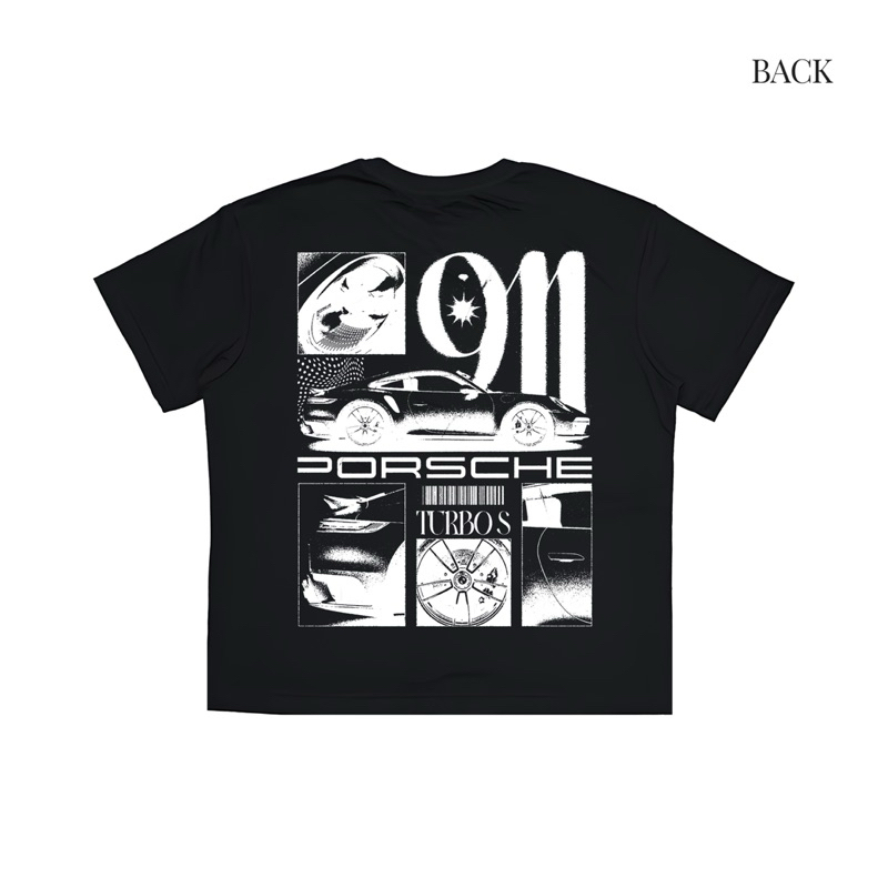 เสื้อยืดโอเวอร์ไซส์ Liftor Black 911