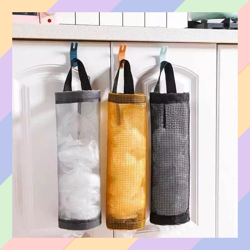 SC09 เครื่องจ่ายถุงพลาสติก NET Storage Place สําหรับถุงพลาสติก, ถุงขยะ, กระเป๋าแขวน, ผัก, ผ้า 28B0