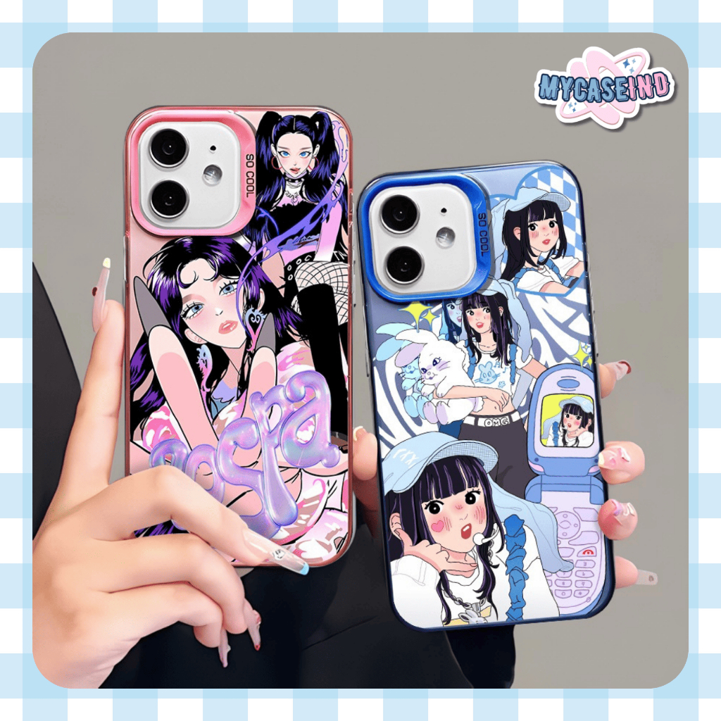 So Cool Aespa และกางเกงยีนส์ใหม่พิมพ์กรณี realme 11 4g 8 4g pro 5g c75 note 60x 9i a76 a36 11 c67 9 