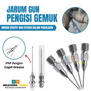 Kepala Nepel Grease Pompa Gemuk Jenis Jarum Model Lepas Pasang Aksesori Pistol Gemuk Grease Gun Coupler