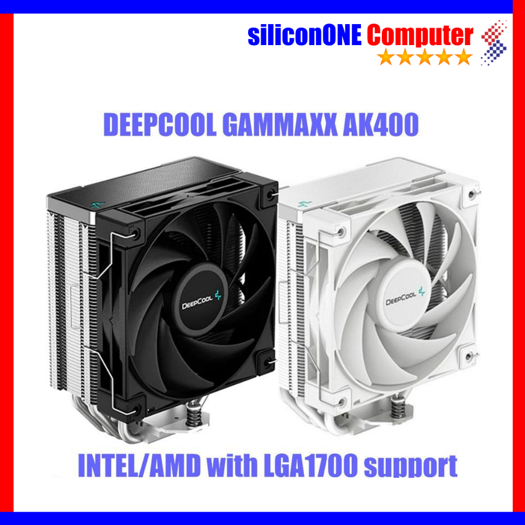 Deepcool AK400 LGA1700 1200 115x AM4 CPU COOLER