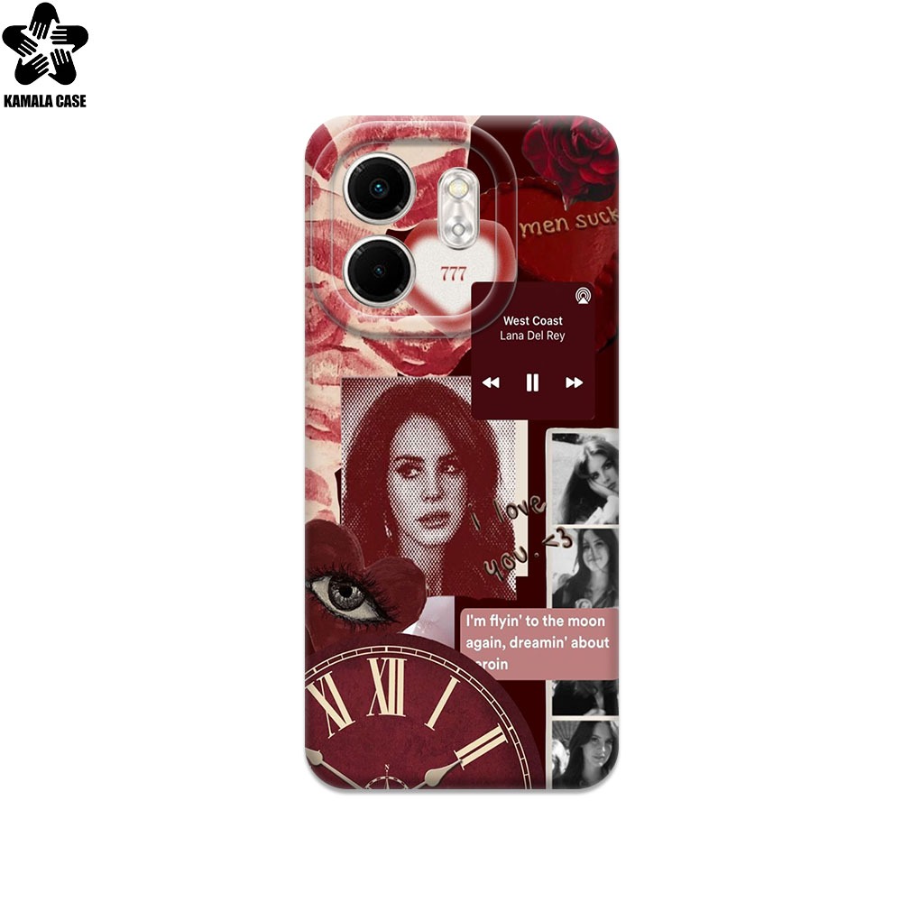 SOFTCASE PREMIUM MOTIF LANA DEL REY สําหรับ INFINIX SMART 9 SMART 8 PRO & รุ่นที่รองรับ - PRO CAMERA