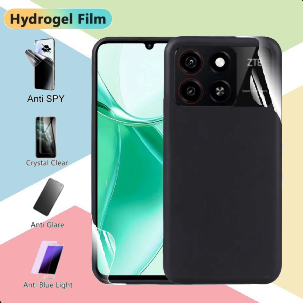 ฟิล์มกันรอย ZTE BLADE A35 ฟิล์มไฮโดรเจล ไม่ใช่กระจกนิรภัย