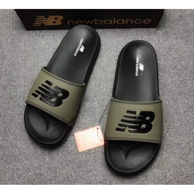 Nb รองเท้าแตะยางนุ่มสําหรับผู้ชาย / รองเท้าแตะสไลด์ Casual Distro