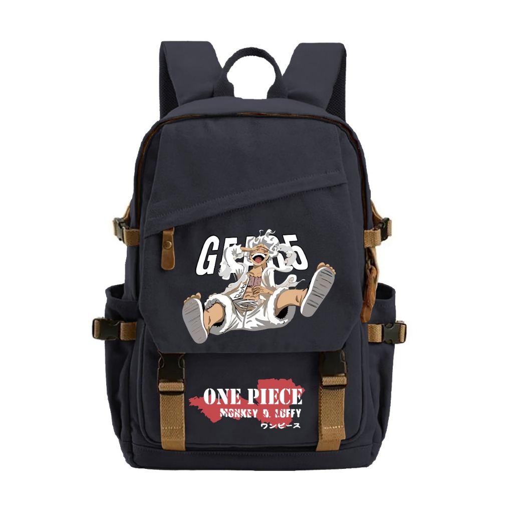 POLO FIX- Anime Gear5 God Nika กระเป๋าเป้ผ้าใบผู้ชาย