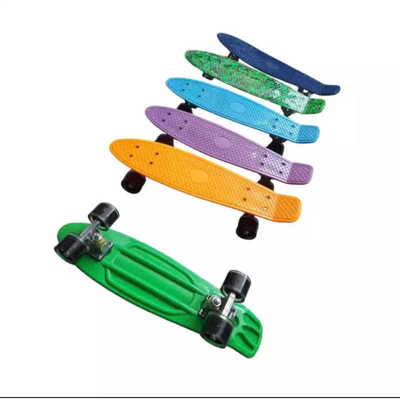 Penny board pennyboard Fishboard สเก็ตบอร์ดสไลด์บอร์ดสเก็ตเด็ก