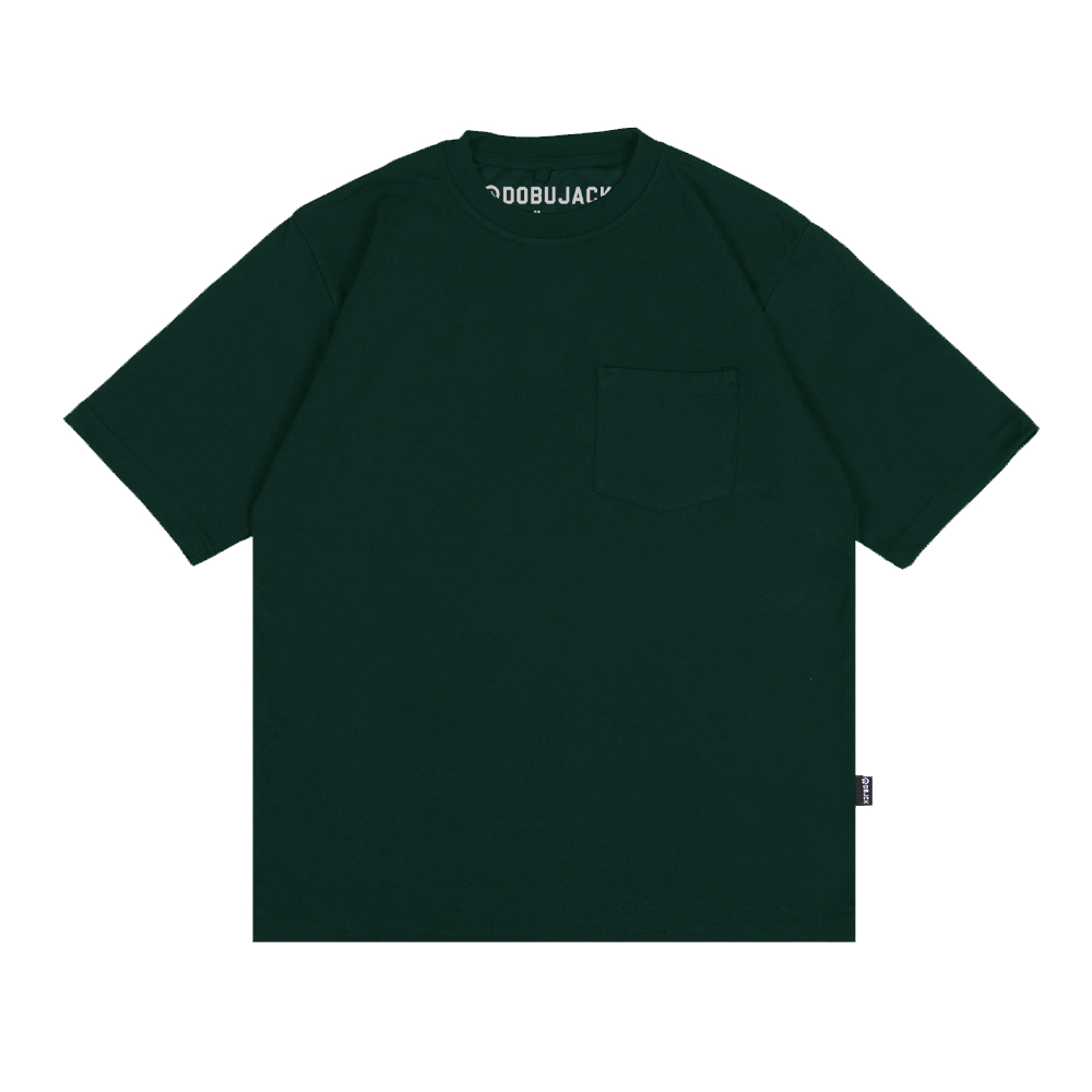 เสื้อยืด Dobujack Oversize Jaguar Pocket Green