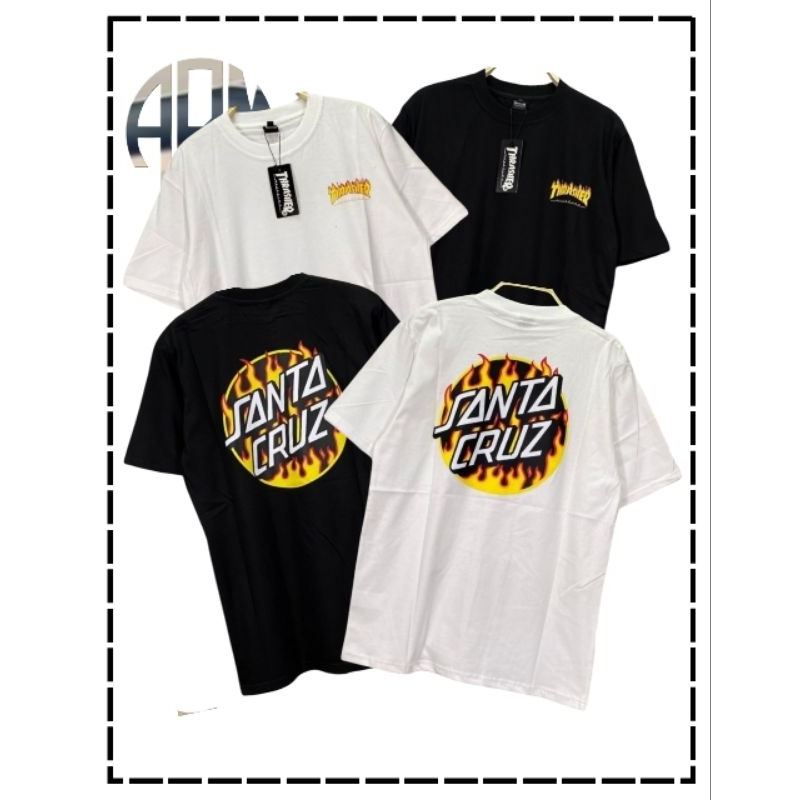 เสื้อยืดผู้ชายพรีเมี่ยม thr*as*her*premium fulltag accessories 1:1 original