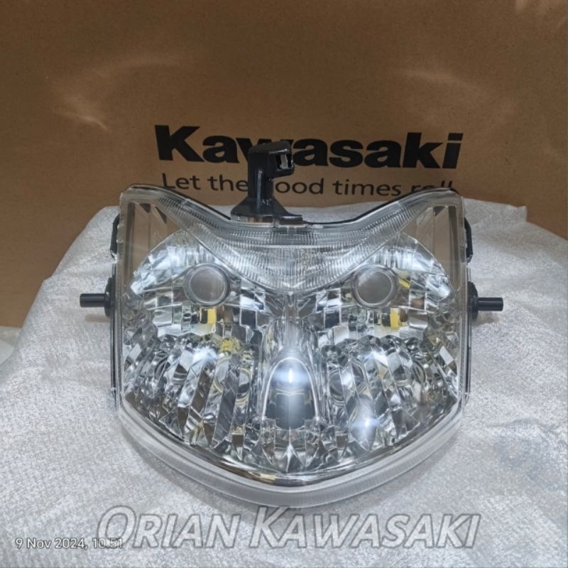 ตัวสะท้อนแสงไฟหน้า Kawasaki zx130 ดั้งเดิม