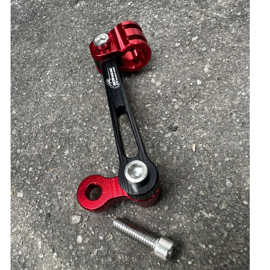 ขายึดสายเบรคหน้า UNIVERSAL BRAKE HOSE BRACKET สําหรับมอเตอร์ไซค์ทุกรุ่น, FULL CNC IMPORTED MATERIAL