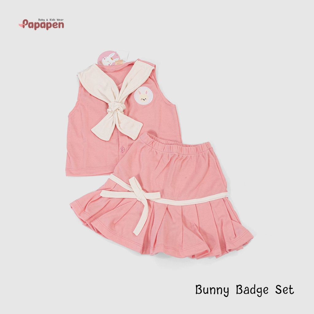 Rabbito Bunny - ชุดป้ายกระต่าย | ชุดสูทเด็กผู้หญิง (1-2 ปี)