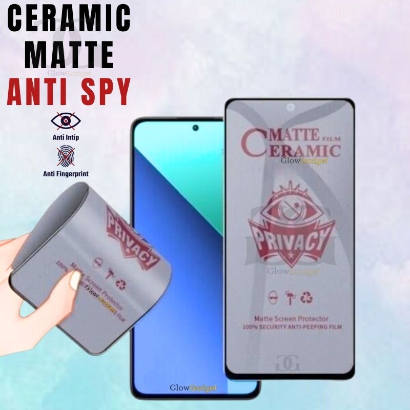 Anti-Scratch เซรามิค Matte Spy Xiaomi Mi 13T 13T Pro 12T 12T Pro 11T 11T Pro 11 Lite 11i 5G 10T 10T 