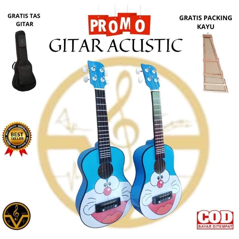 Kentrung 4-String Nylon Ukulele Guitar