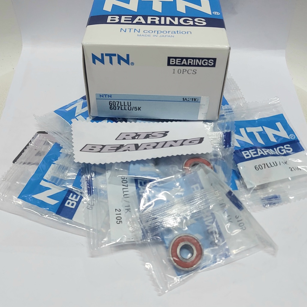 BEARING 607 LLU NT 607LLU 2RS RUBBER CAP