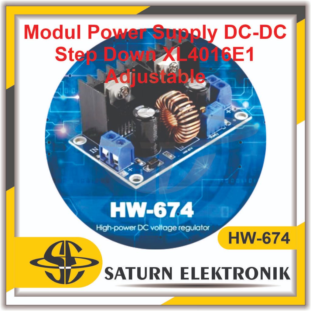 XL4016 ขั้นตอนลง 8A DC-DC Buck Converter XH-M401 XL4016 โมดูล