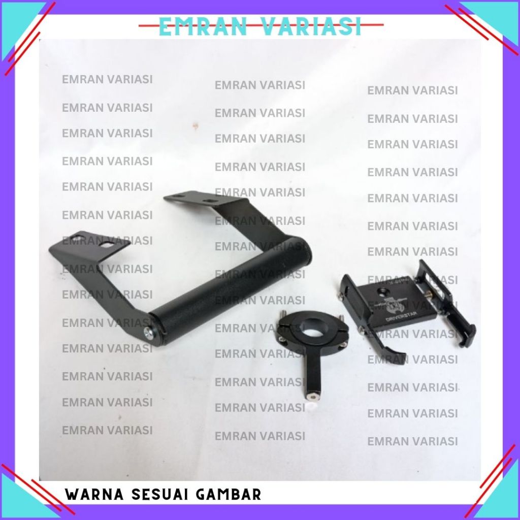 HP HOLDER PACKAGE BRACKET GPS HOLDER MOTORCYCLE HP VSTORM 250 VSTROM 250 METAL HOLDER HANDLEBAR COVE