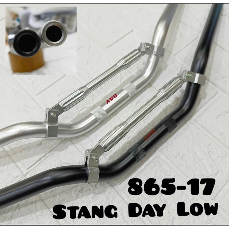 Day HANDLEBAR STEERING TYPE LOW UNIVERSAL THICK MATERIAL NINJA VIXION CB150R KLX CRF VERZA MEGAPRO TIGER ETC...