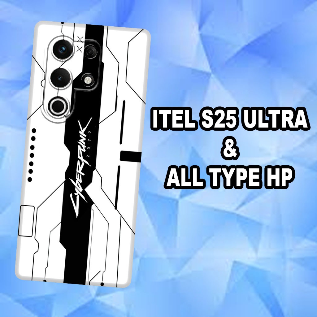 HP G44 - ITEL S25 ULTRA Softcase 2024 - วัสดุยางยืดหยุ่น - ROG MOTIF - ซิลิโคนยืดหยุ่น - ITEL S25 UL