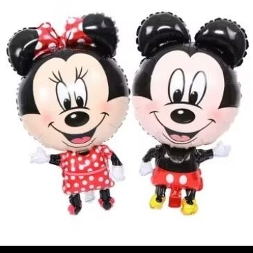 MIKEY MOUSE และ MINIE MOUSE JUMBO FOIL BALLOONS