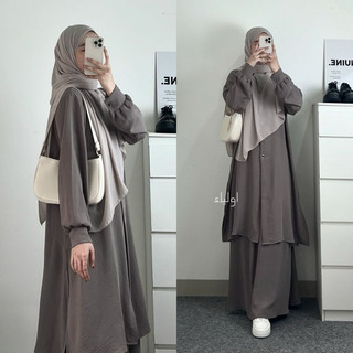 Auliashop - Aulia Setrok Tunik & rok | Setelan wanita | Muslim Wear