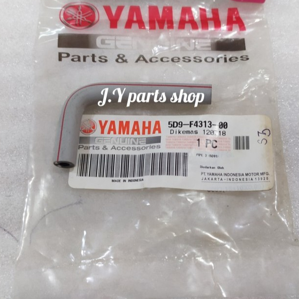 ท่อ 3, Yamaha Jupiter Z 115, Vega ZR RR 5D9-F4313-00 ท่อลมสุญญากาศเบนซิน