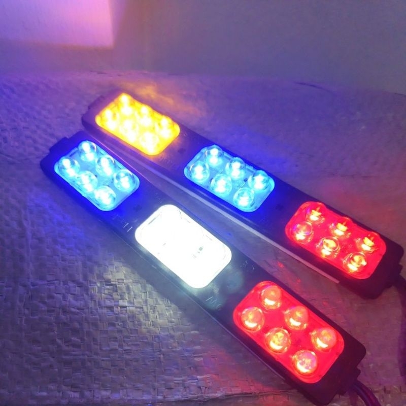 18-Eye Plasma Undercarage Lights DC 12V และ 24V Universal - 18-Eye Square LED Lights 9W ราคาต่อ 1 ชิ