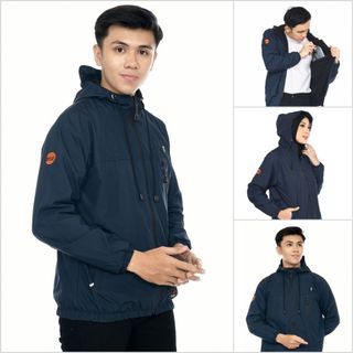 JAKET PARASUT PRIA DAN WANITA ANTI AIR WATERPROOF PARASIT OUTDOOR OUTERWEAR