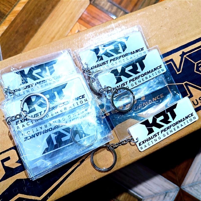 Gantungan Krt Knalpot Racing Team Accessories พวงกุญแจ