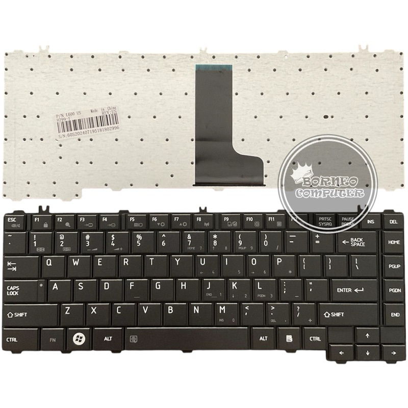 คีย์บอร์ด TOSHIBA SATELLITE C640, C600 DOVE