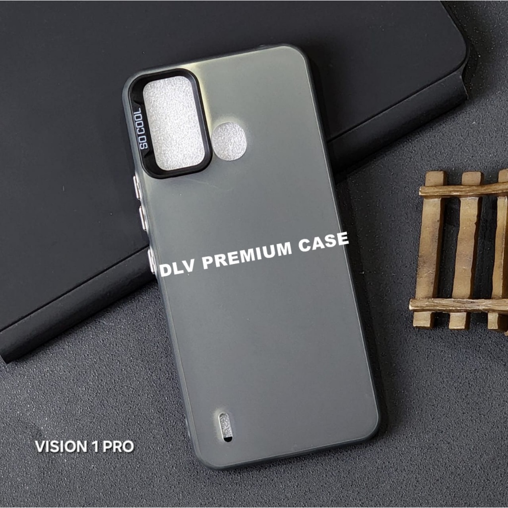 Hitam ITEL VISION 1 PRO CASE IMD SOCOOL BLACK CASE SOCOOL BLACK ITEL VISION 1 PRO