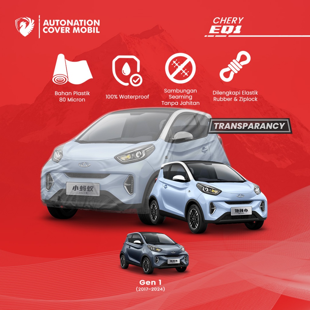 Automation Garage – ผ้าคลุมรถแบบใส Chery EQ1