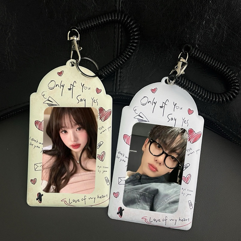 Pvc Cahol Poca Holder Only If You Say Yes Photocard Holder Cahol