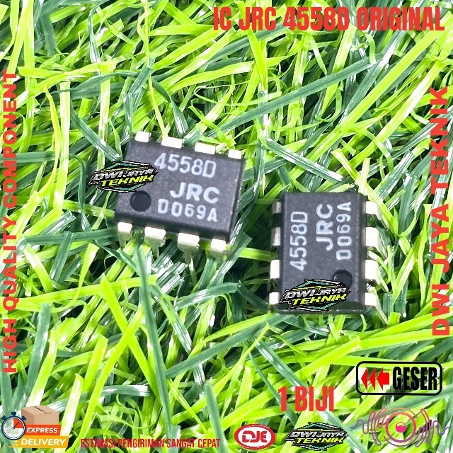 IC JRC4580D / JRC4580 / IC DUAL OP AMP JRC 4580D / OPAMP JRC4580D