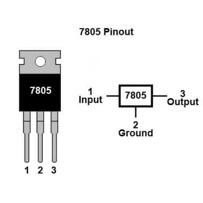 Ic Regulator LM7805 L7805 L7805CV 7805 แรงดันไฟฟ้า 5V Regulator IC ส่วนประกอบอิเล็กทรอนิกส์