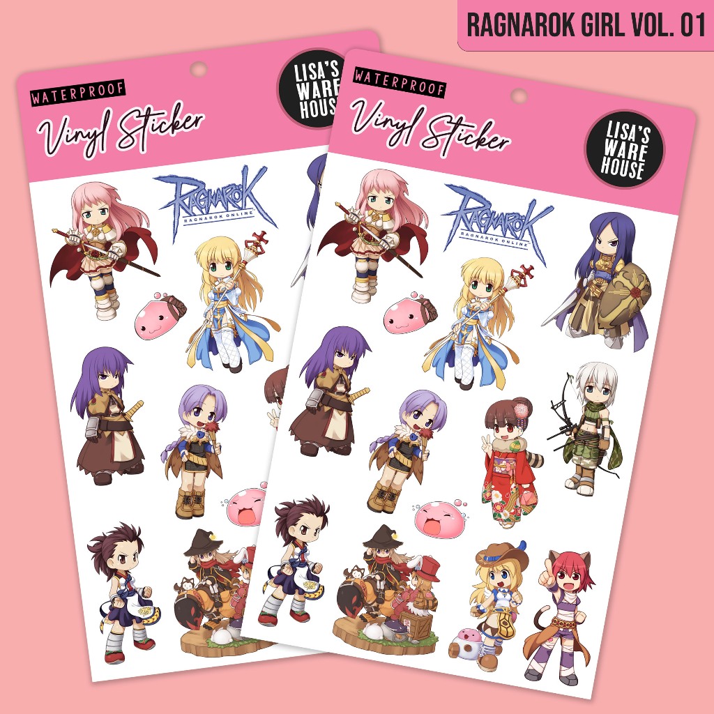 สติ๊กเกอร์สาว Ragnarok เล่ม 01