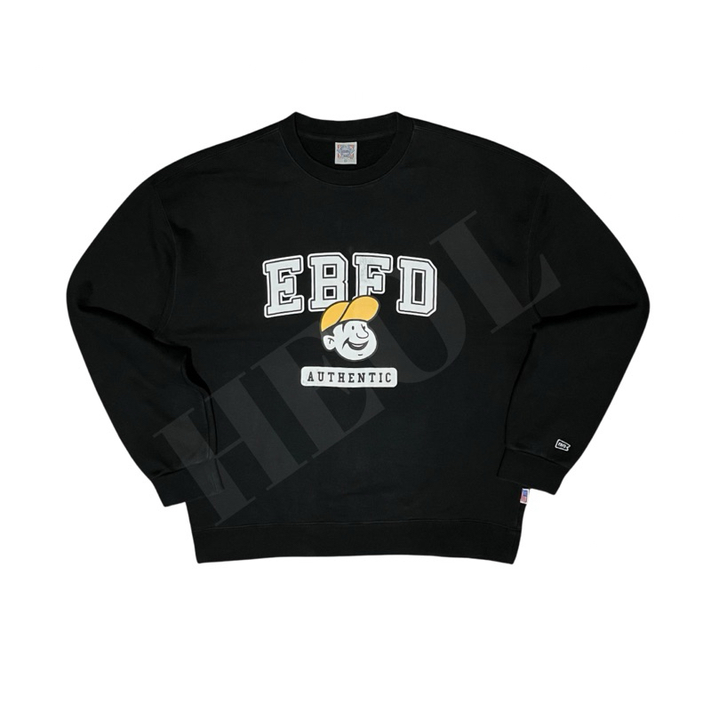 Ebbets FIELD BLACK CREWNECK