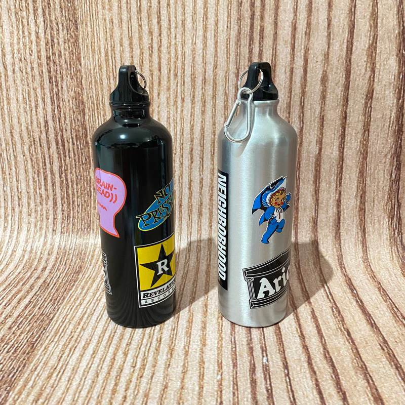 แก้วน้ํากีฬาสแตนเลส | SKENA BRAND OUTDOOR BAND DRINKING BOTTLE 750 ML ฟรี CARABION