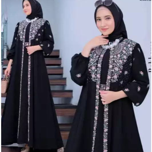 เสื้อผ้ามุสลิม 2025 ผู้หญิง Gamis พยาบาลสาววัยรุ่นผู้ใหญ่ชุดหรูหรา Gsmis พยาบาลชุดผู้หญิง SyarI นําเ