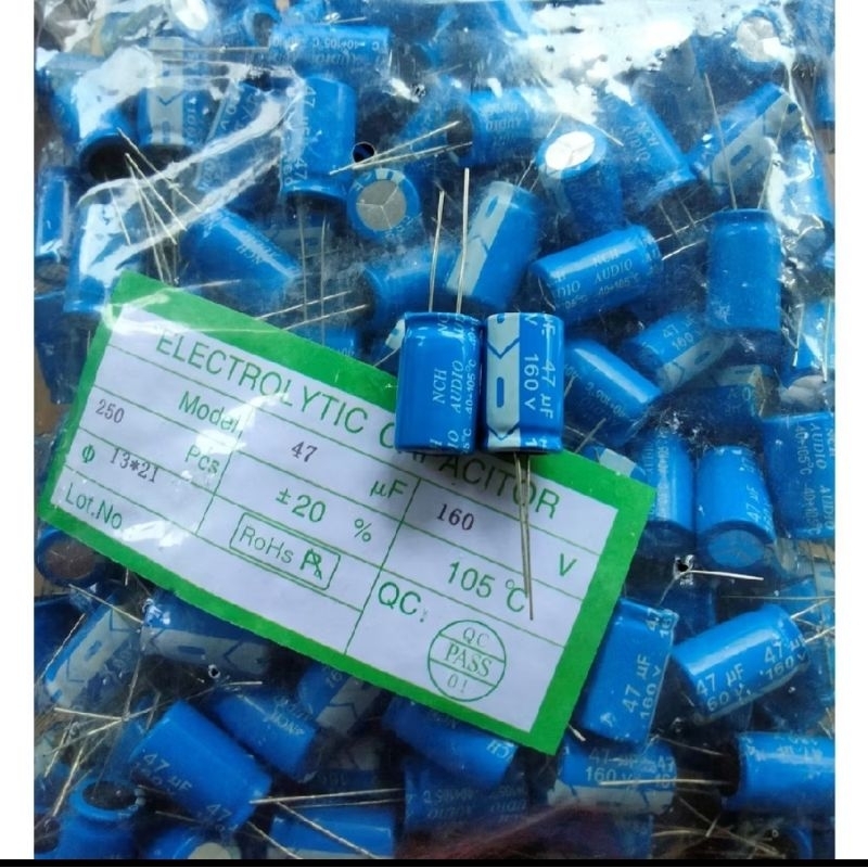 ELCO ELKO 47 UF MICRO 160V 160 โวลต์